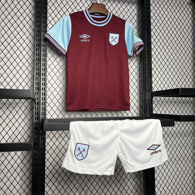 KIT Infantil West Ham  2024/25 Casa