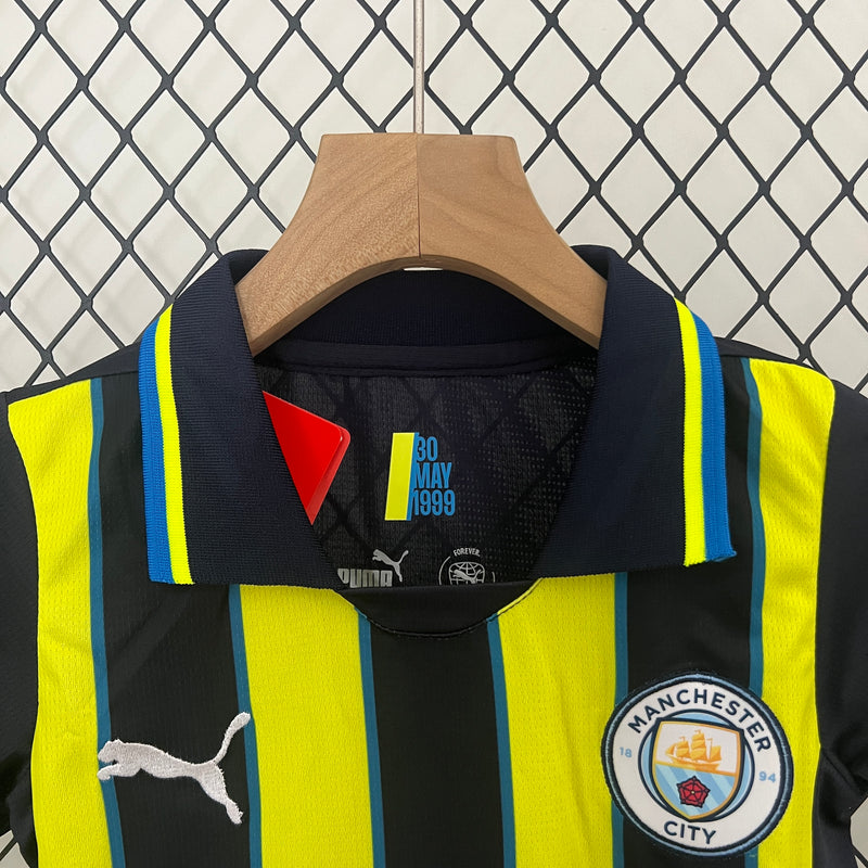 KIT Infantil Manchester City 2024/25 Fora