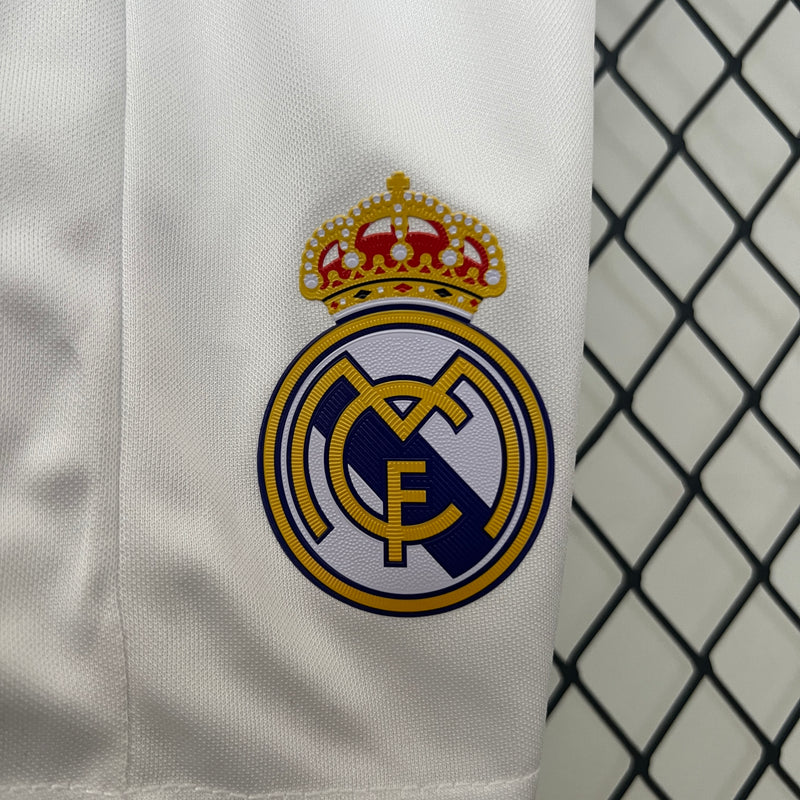 KIT Infantil Retrô Real Madrid 2016/17 Casa