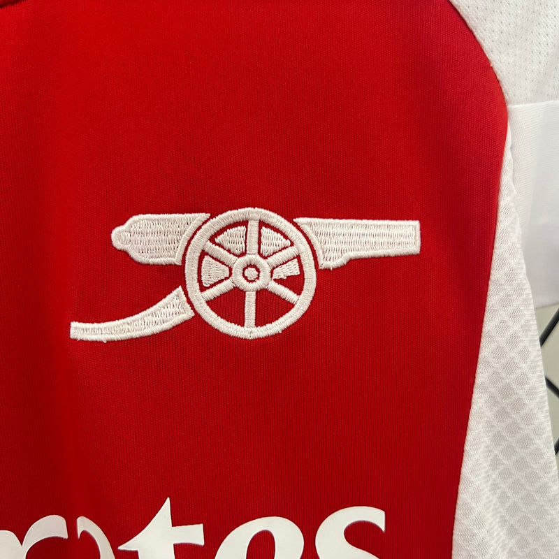 KIT Infantil Arsenal 2024/25 Casa