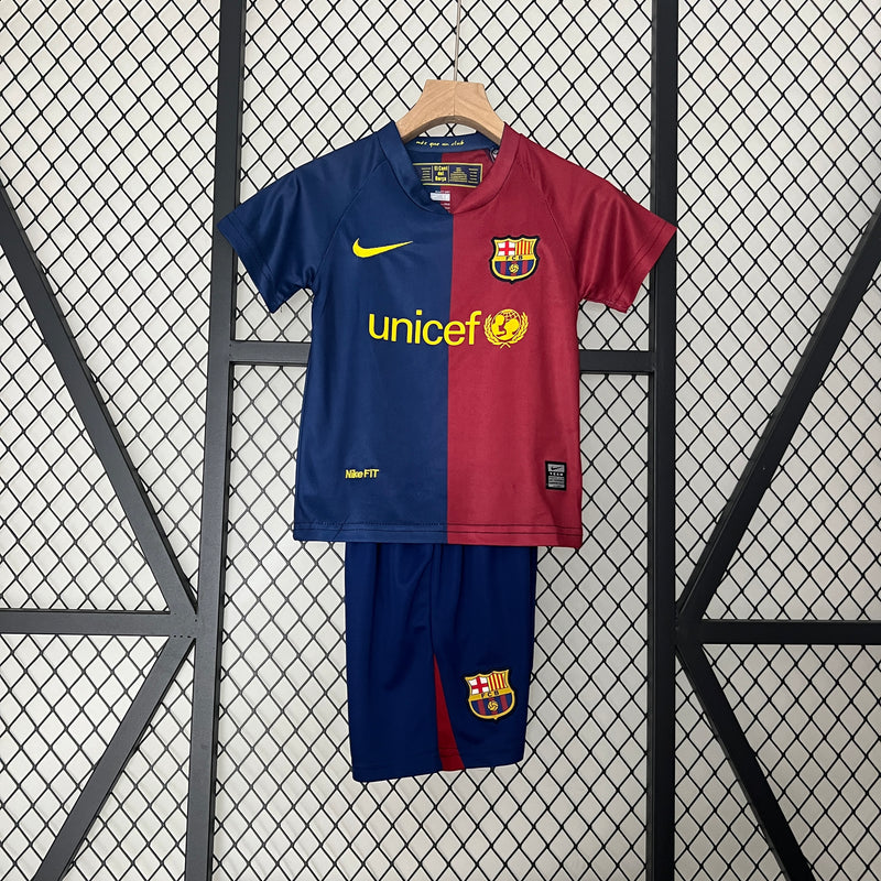 KIT Infantil Retrô Barcelona 2008/09 Casa