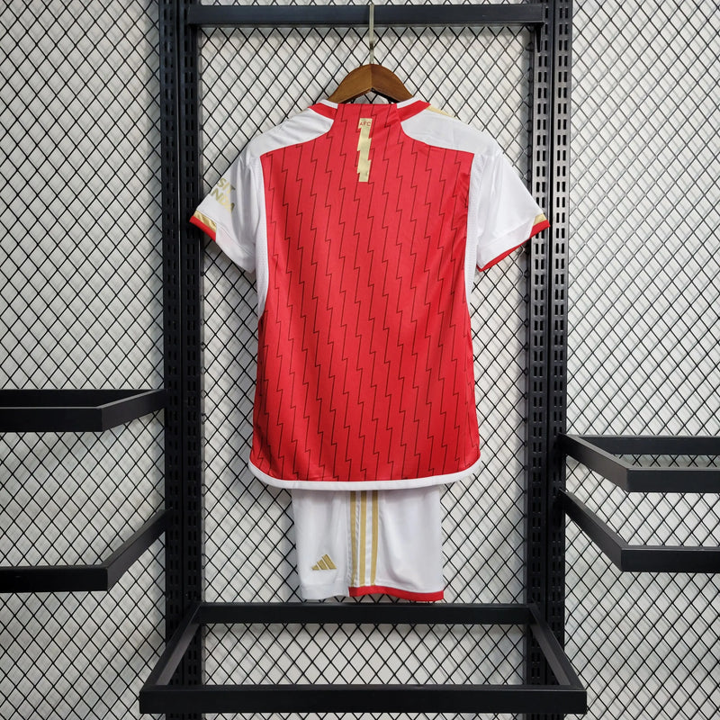 KIT Infantil Arsenal 2023/24 Casa