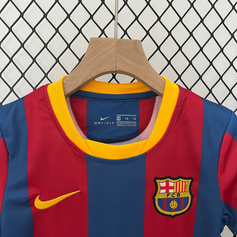 KIT Infantil Retrô Barcelona 2010/11 Casa