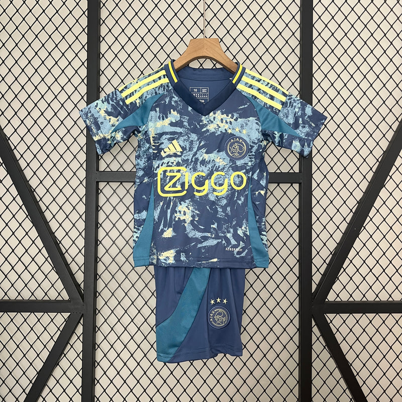 KIT Infantil Ajax 2024/25 Fora