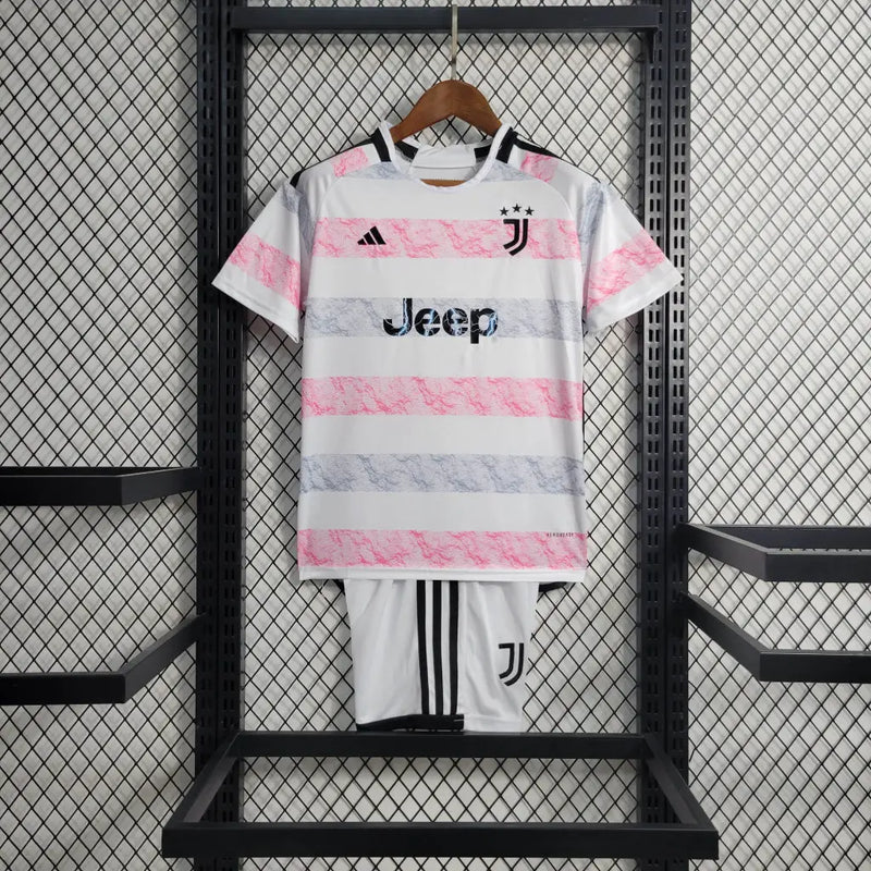 KIT Infantil Juventus 2023/24 Fora