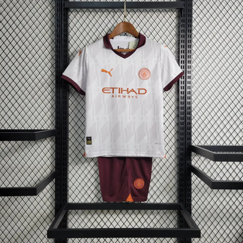 KIT Infantil Manchester City 2023/24 Fora