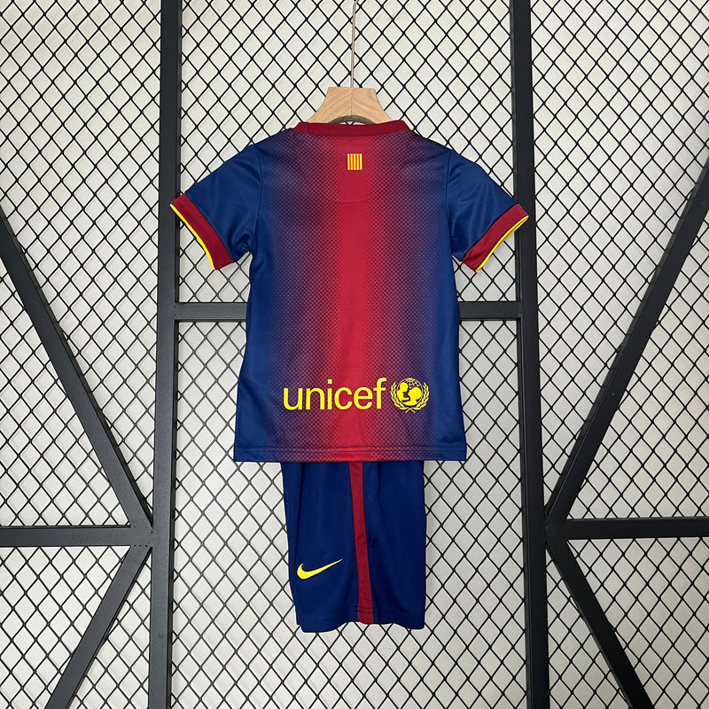 KIT Infantil Retrô Barcelona 2012/13 Casa