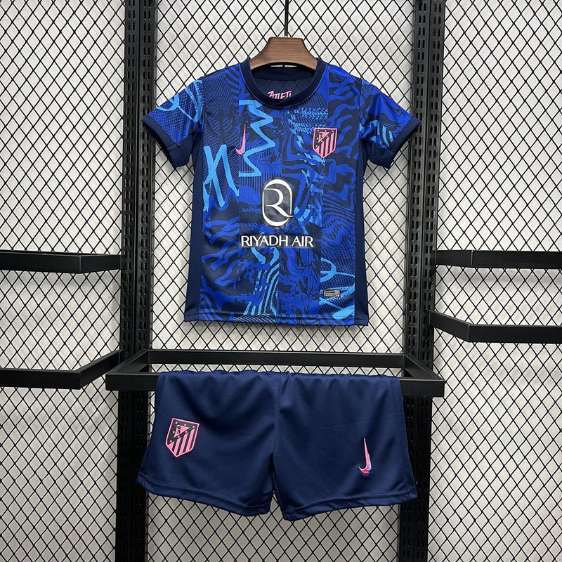 KIT Infantil Atlético de Madrid 2024/25 Terceiro