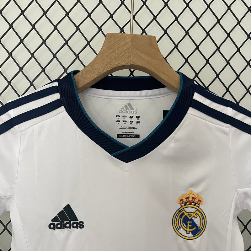 KIT Infantil Retrô Real Madrid 2012/13 Casa