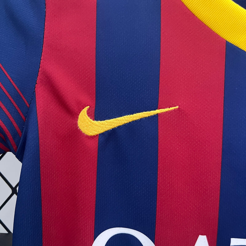 KIT Infantil Retrô Barcelona 2013/14 Casa