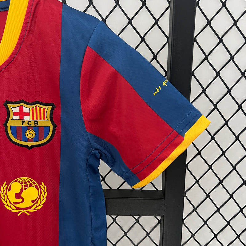 KIT Infantil Retrô Barcelona 2010/11 Casa