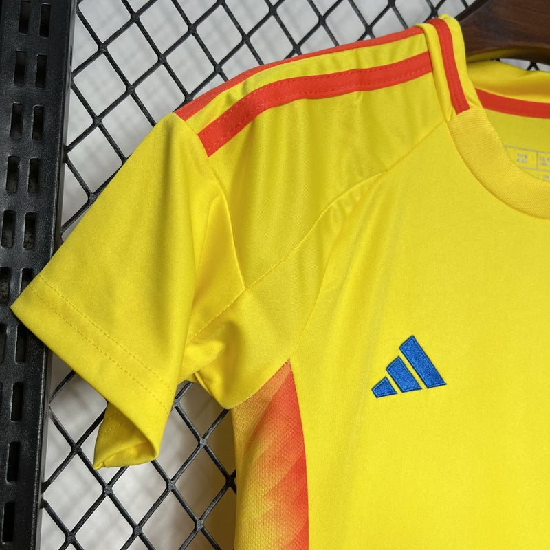 KIT Infantil da Seleção Colombiana 2024 Casa