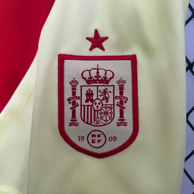 KIT Infantil da Seleção Espanhola 2024 Fora