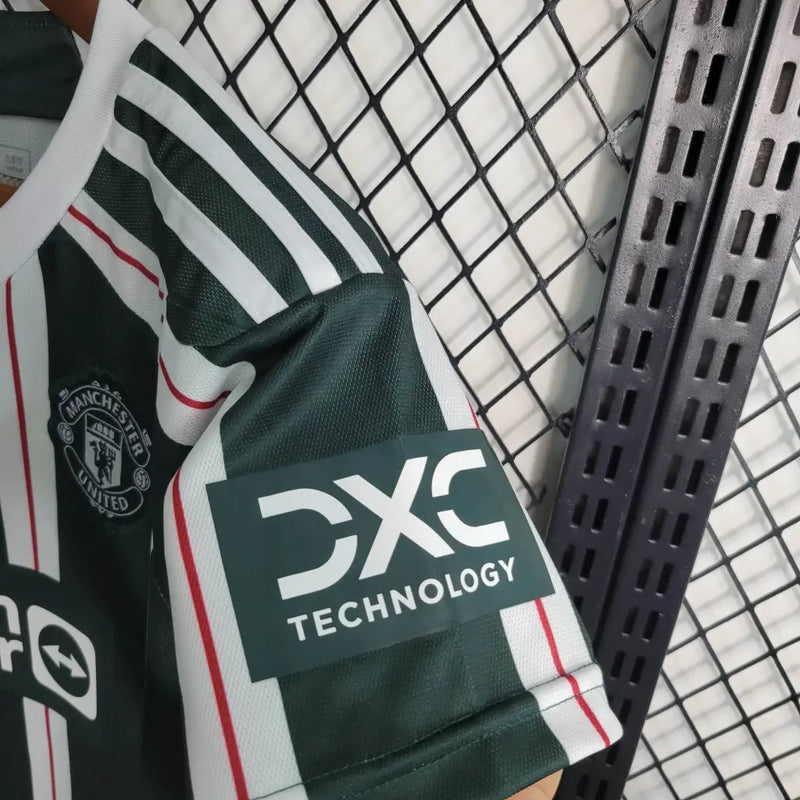 KIT Infantil Manchester United 2023/24 Fora