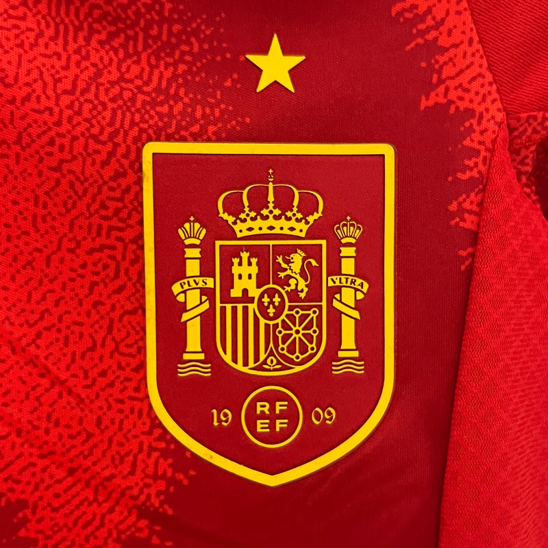 KIT Infantil da Seleção Espanhola 2024 Casa