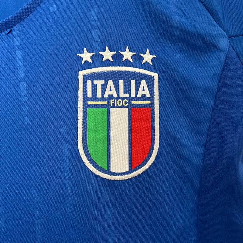 KIT Infantil da Seleção Italiana 2024 Casa