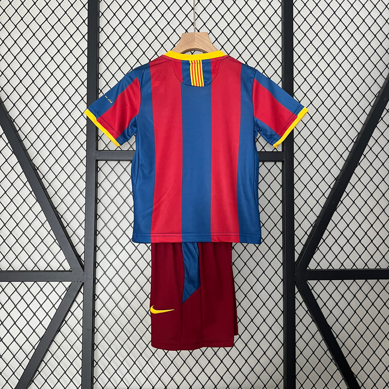 KIT Infantil Retrô Barcelona 2010/11 Casa