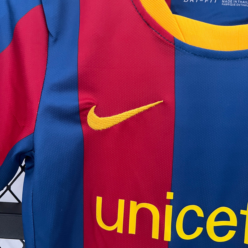 KIT Infantil Retrô Barcelona 2010/11 Casa