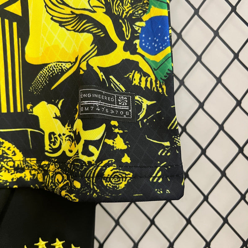 KIT Infantil da Seleção Brasileira 2024 Ed. Especial Cristo Amarelo