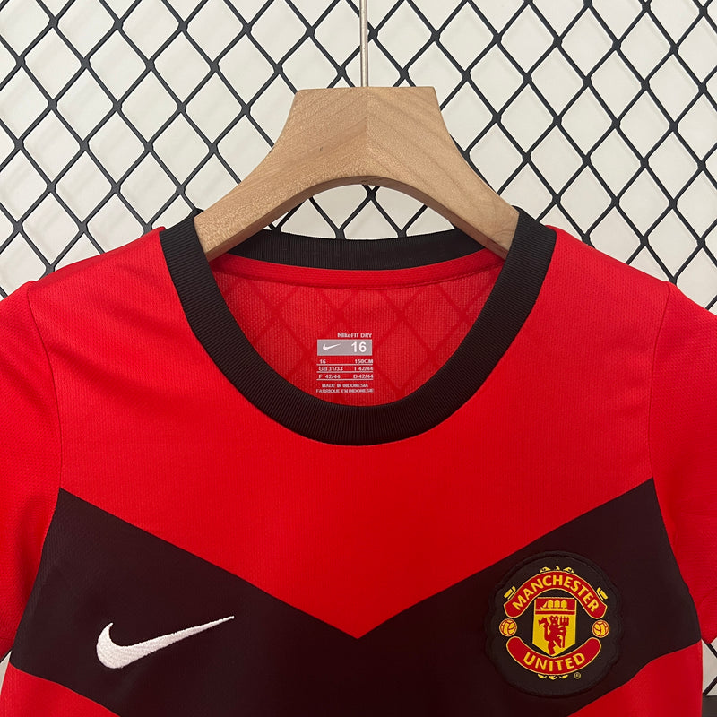 KIT Infantil Retrô Manchester United 2009/10 Casa