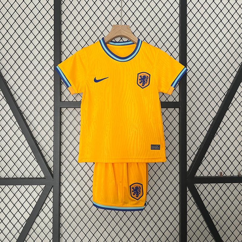 KIT Infantil da Seleção Holandesa 2024 Casa