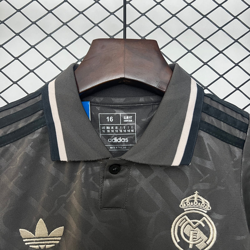 KIT Infantil Real Madrid 2024/25 Terceiro