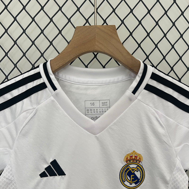 KIT Infantil Real Madrid 2024/25 Casa