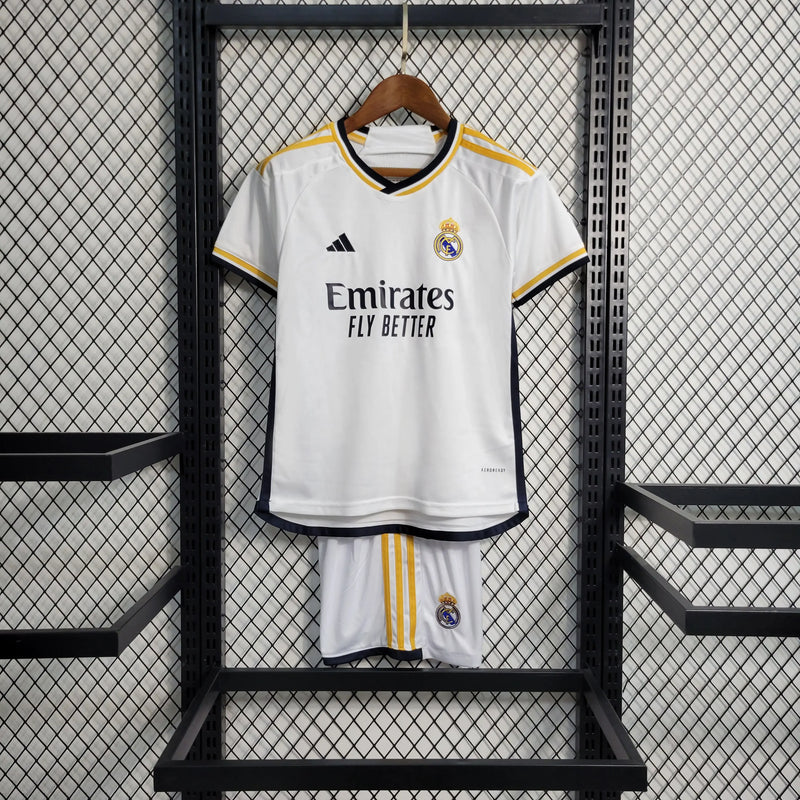 KIT Infantil Real Madrid 2023/24 Casa