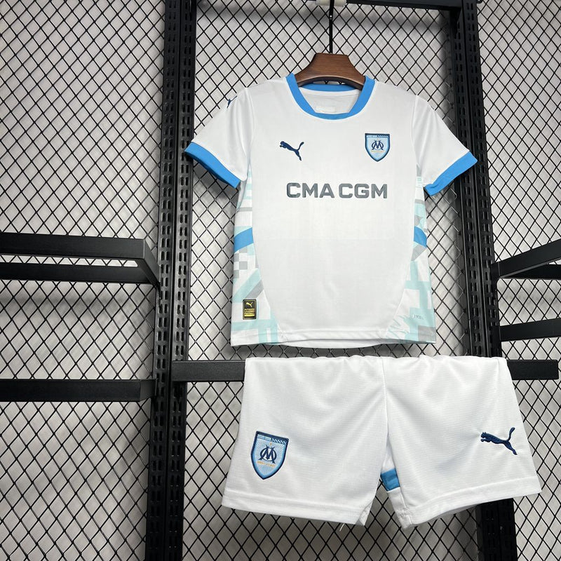 KIT Infantil Olympique Marseille 2024/25 Casa