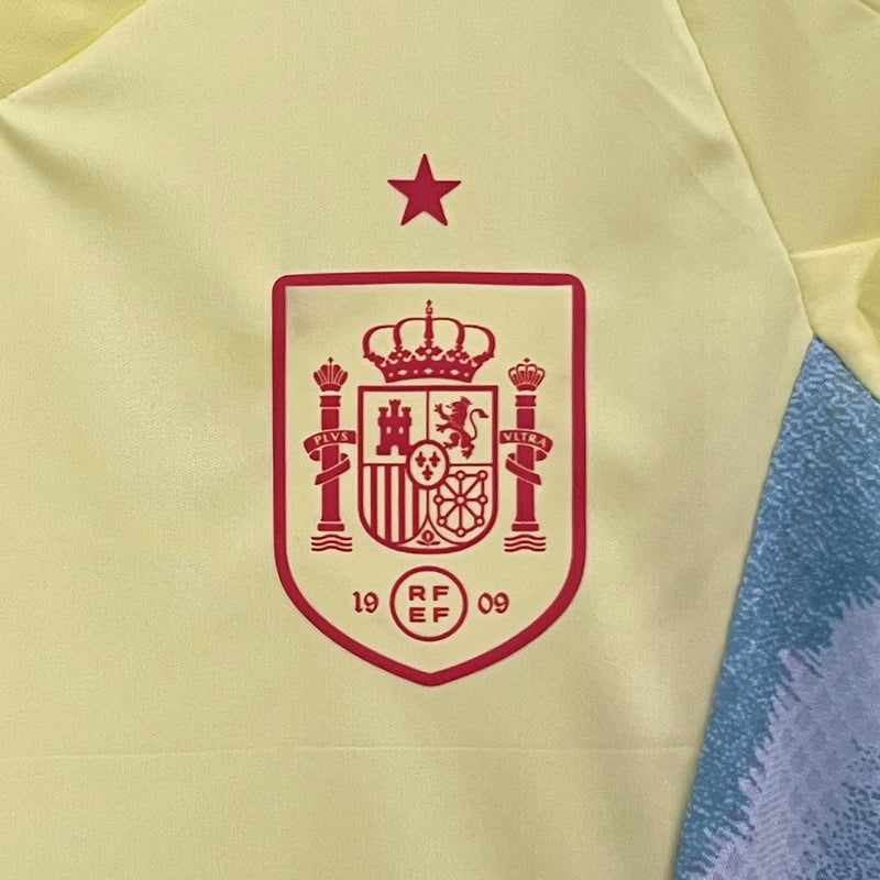 KIT Infantil da Seleção Espanhola 2024 Fora