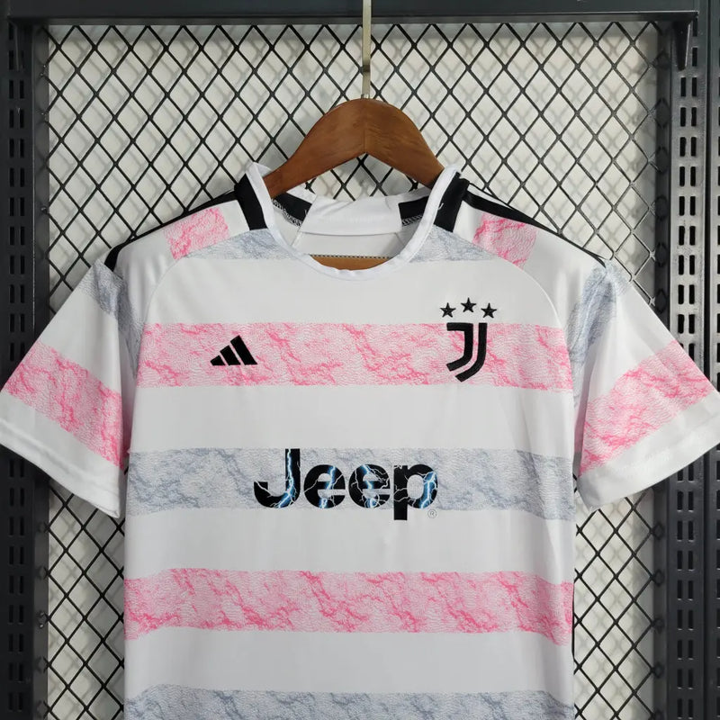 KIT Infantil Juventus 2023/24 Fora