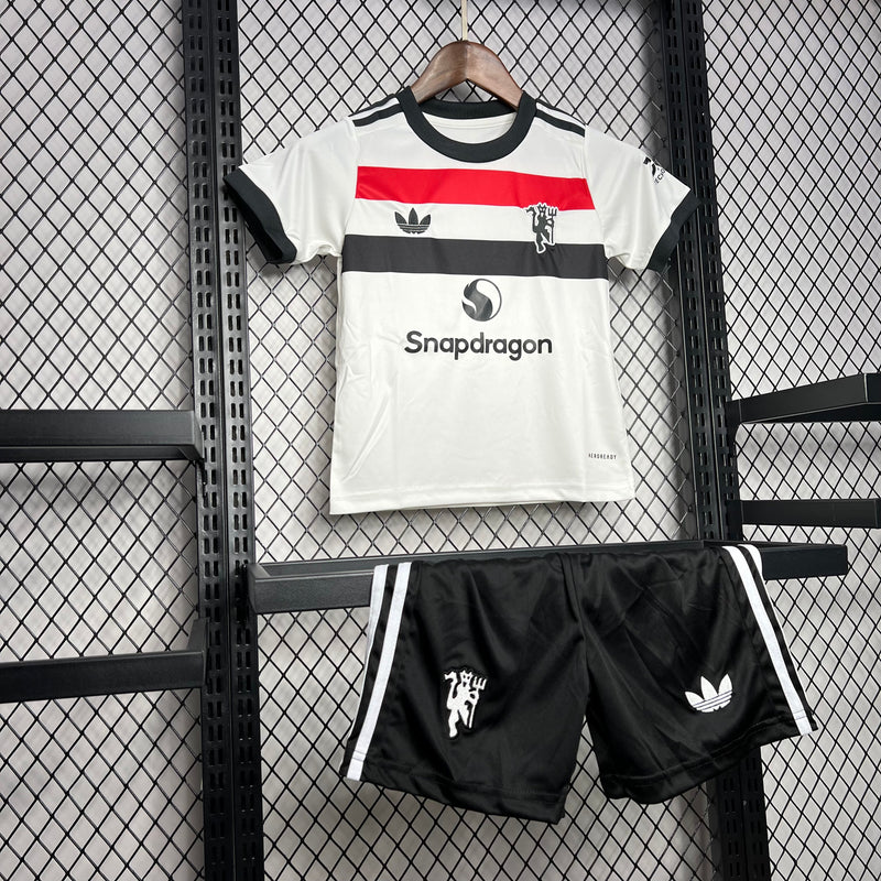 KIT Infantil Manchester United 2024/25 Terceiro