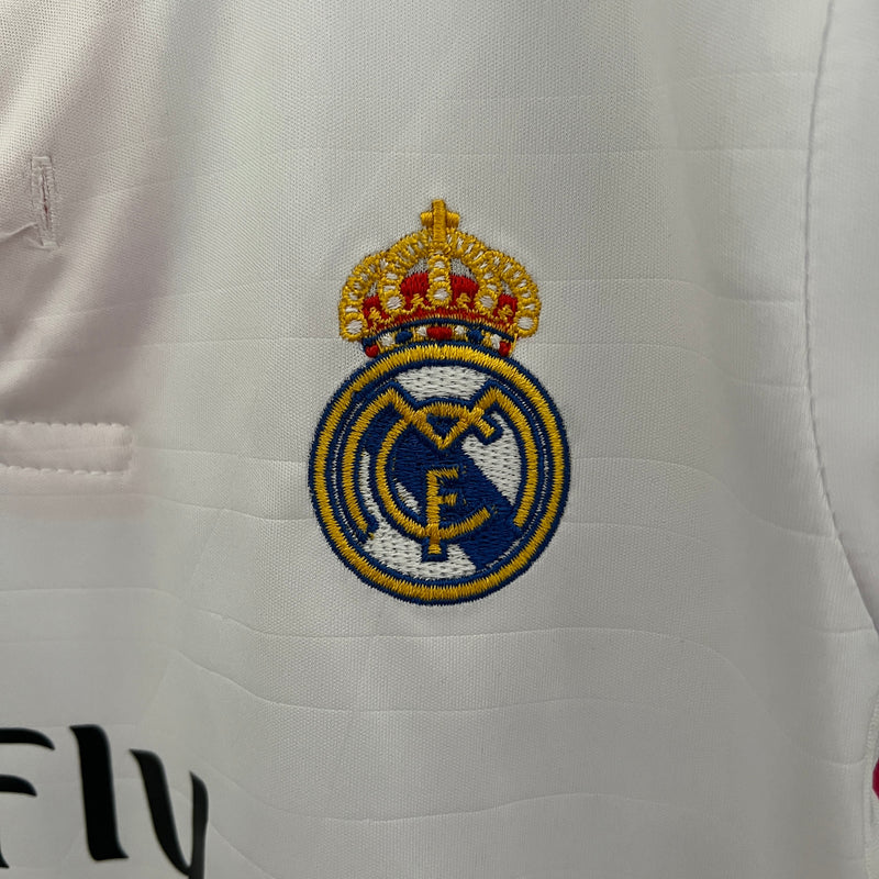 KIT Infantil Retrô Real Madrid 2014/15 Casa