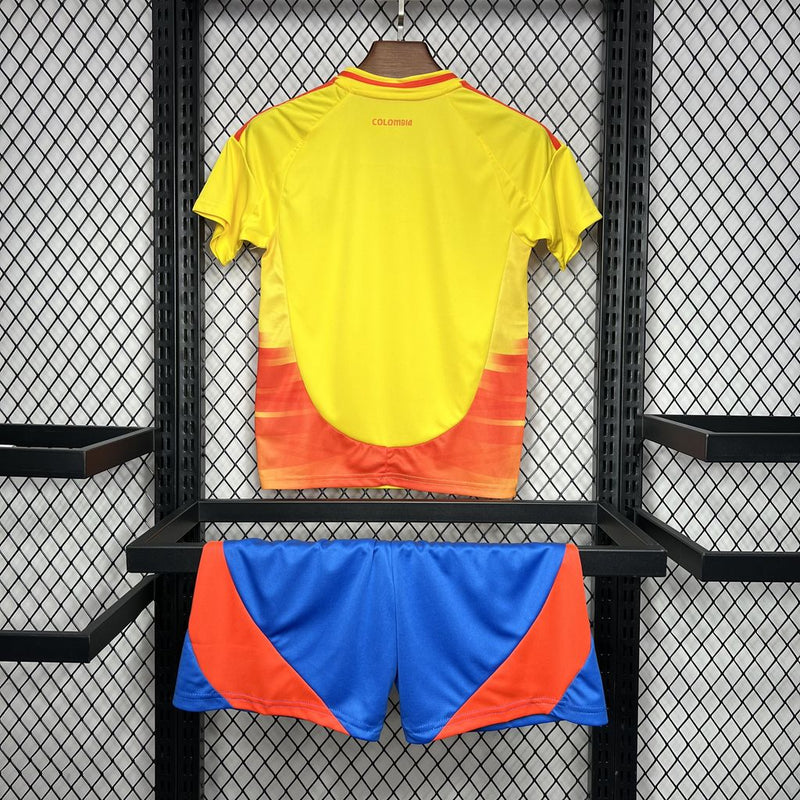 KIT Infantil da Seleção Colombiana 2024 Casa