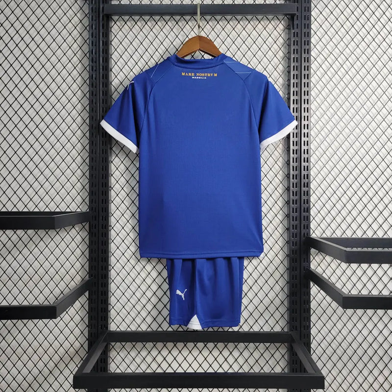 KIT Infantil Olympique de Marseille 2023/24 Fora