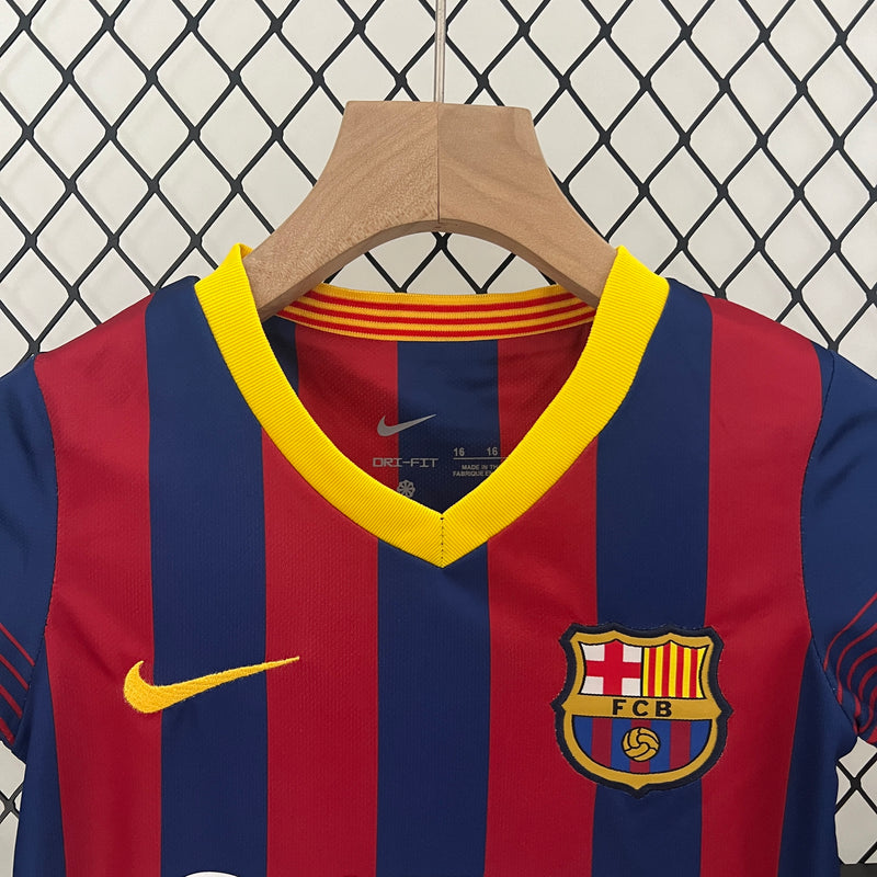 KIT Infantil Retrô Barcelona 2013/14 Casa