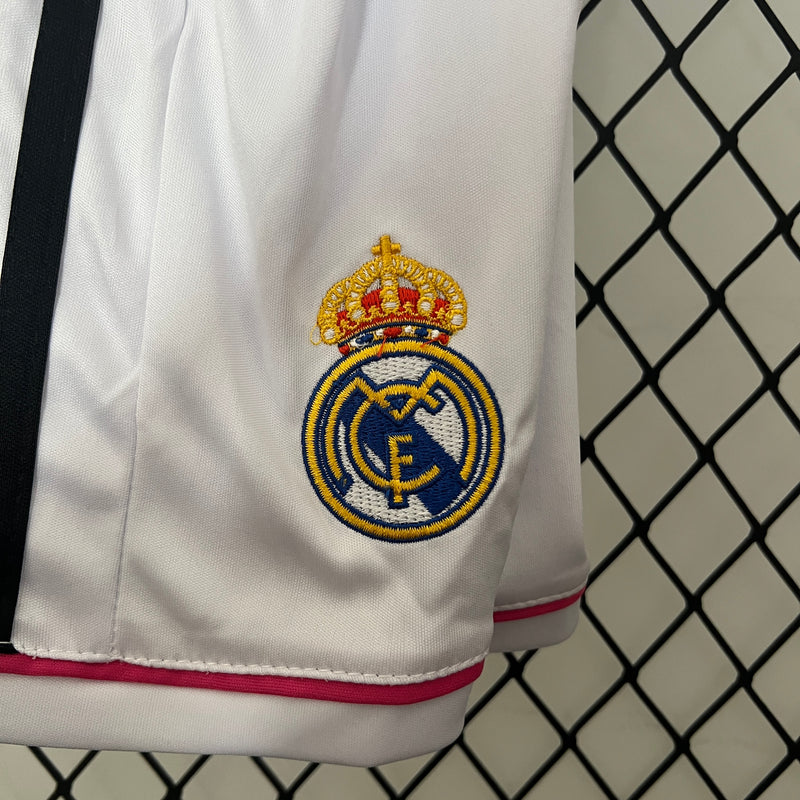 KIT Infantil Retrô Real Madrid 2014/15 Casa