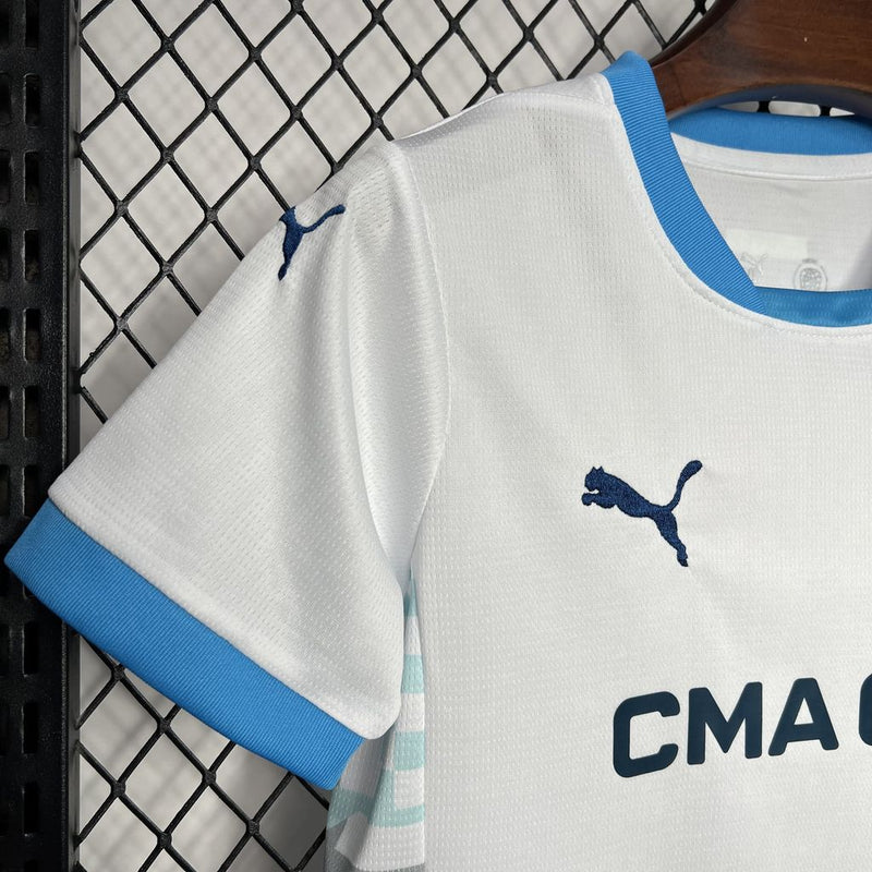 KIT Infantil Olympique Marseille 2024/25 Casa