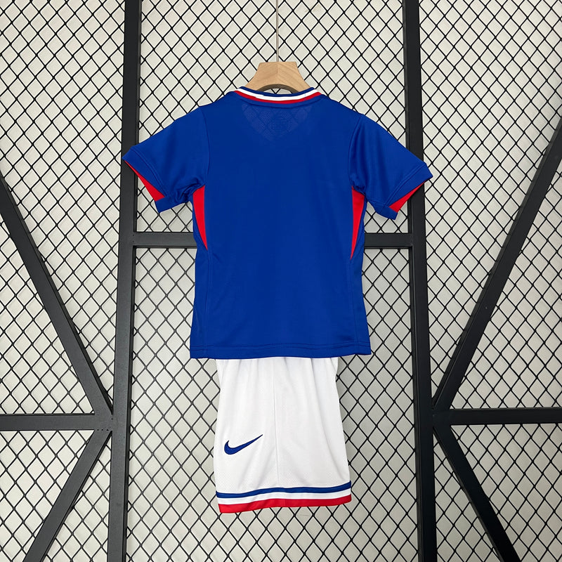 KIT Infantil da Seleção Francesa 2024 Casa