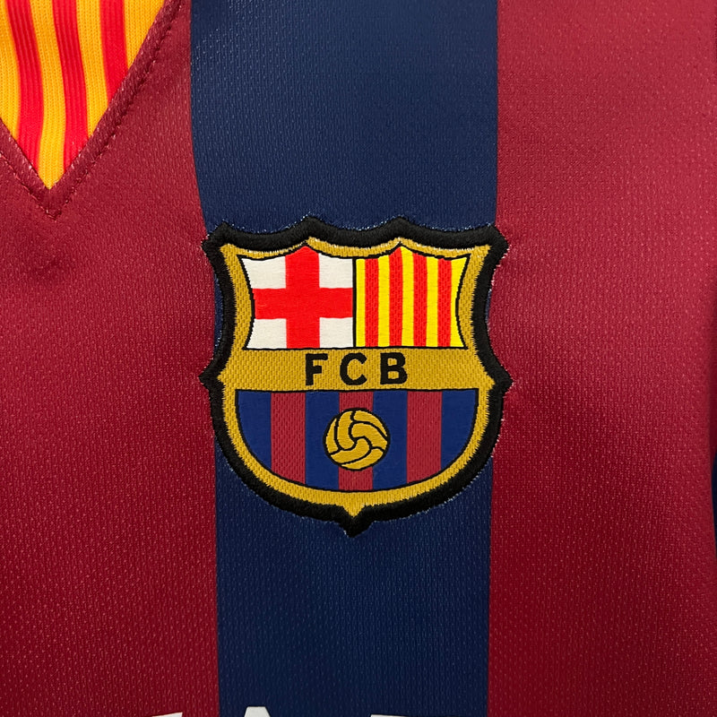 KIT Infantil Retrô Barcelona 2014/15 Casa