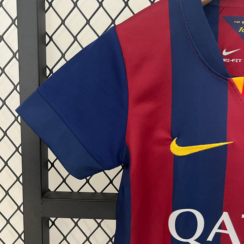 KIT Infantil Retrô Barcelona 2014/15 Casa