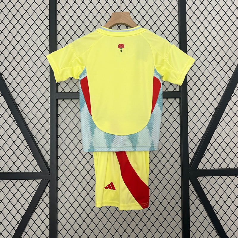 KIT Infantil da Seleção Espanhola 2024 Fora