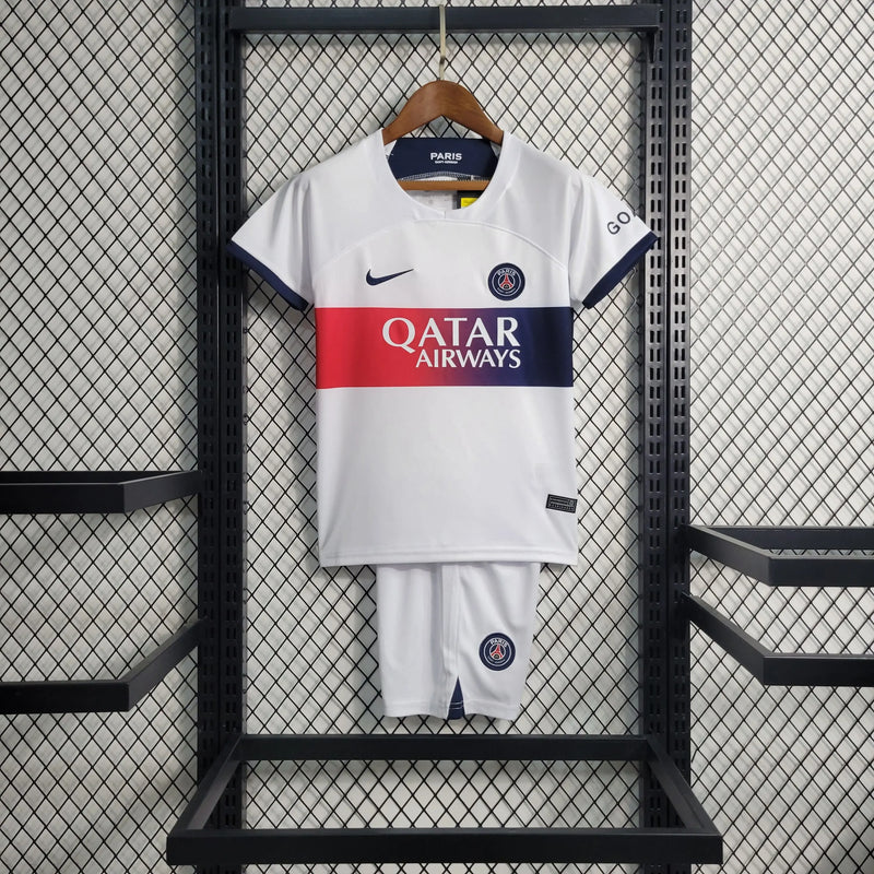 KIT Infantil Paris Saint Germain 2023/24 Fora