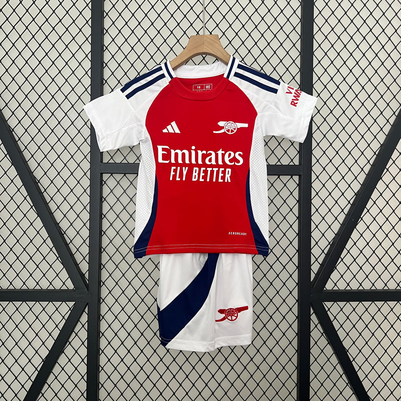 KIT Infantil Arsenal 2024/25 Casa