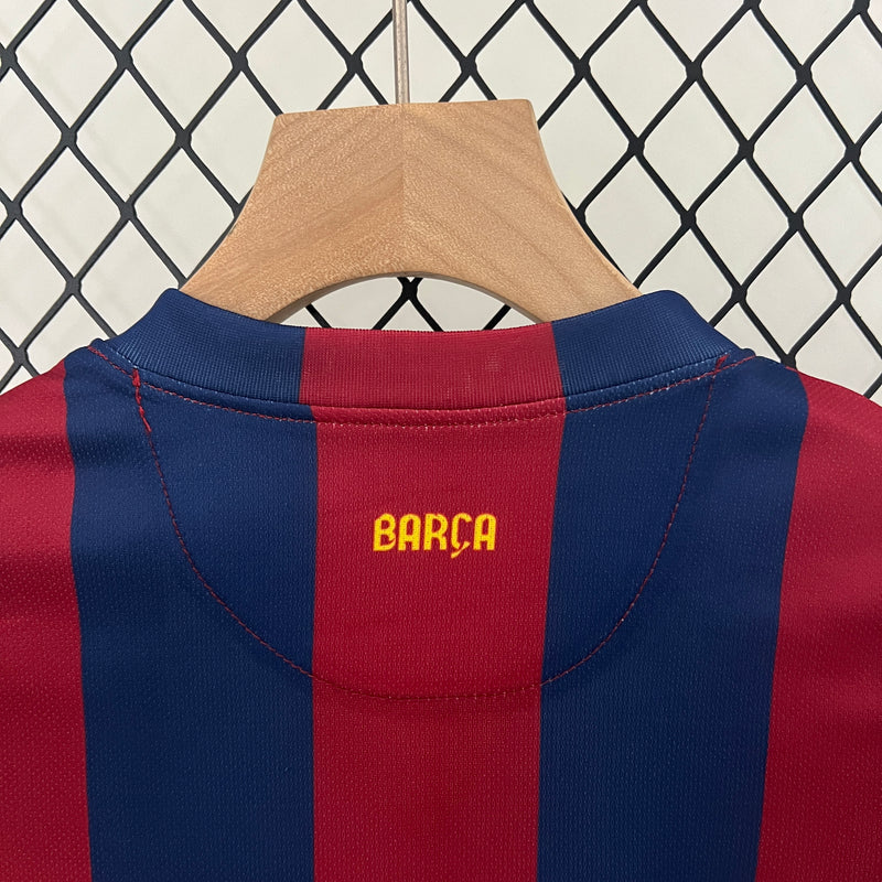 KIT Infantil Retrô Barcelona 2014/15 Casa