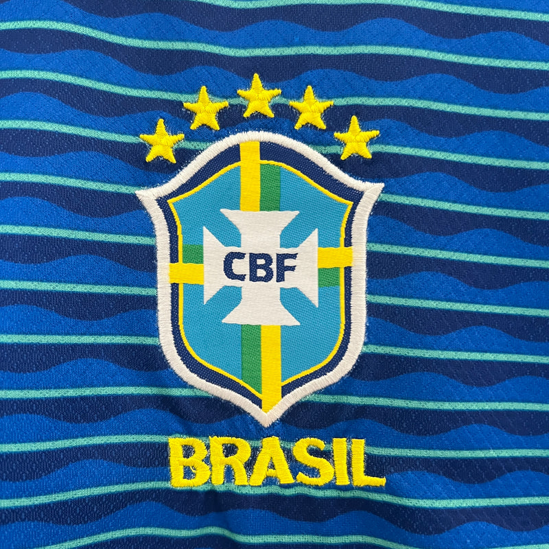 KIT Infantil da Seleção Brasileira 2024 Fora