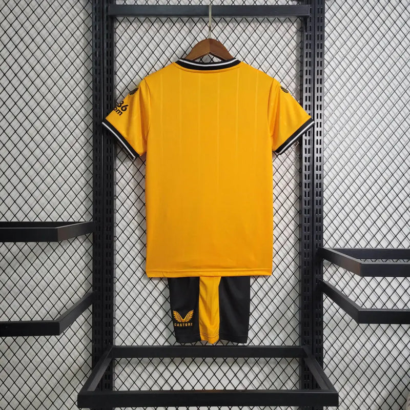 KIT Infantil Wolverhampton 2023/24 Casa