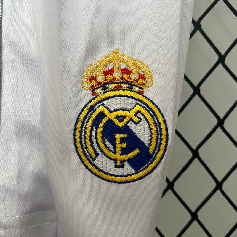 KIT Infantil Retrô Real Madrid 2013/14 Casa