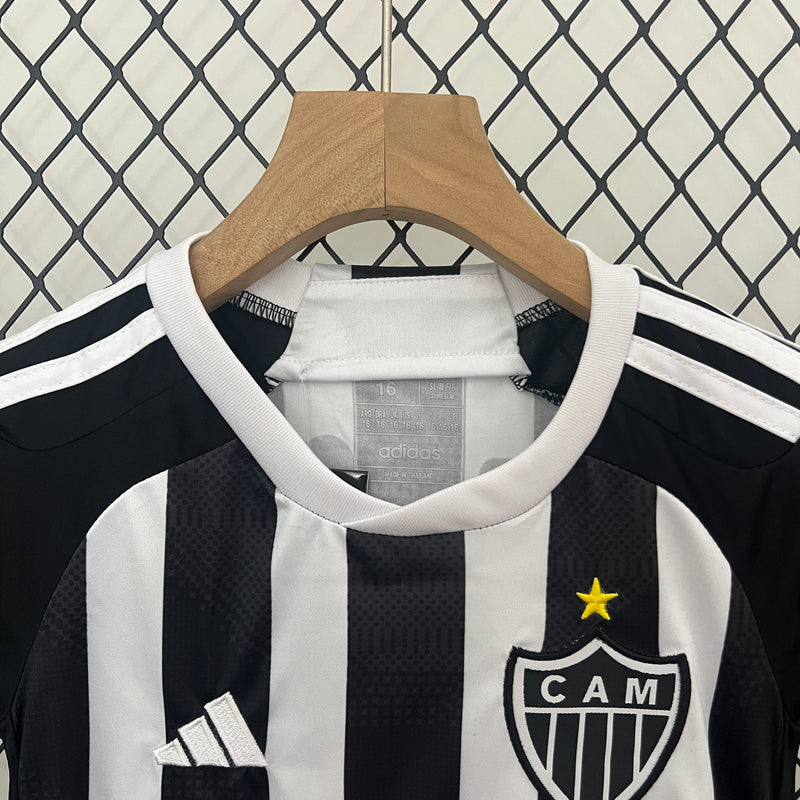 KIT Infantil Atlético Mineiro 2024/25 Casa