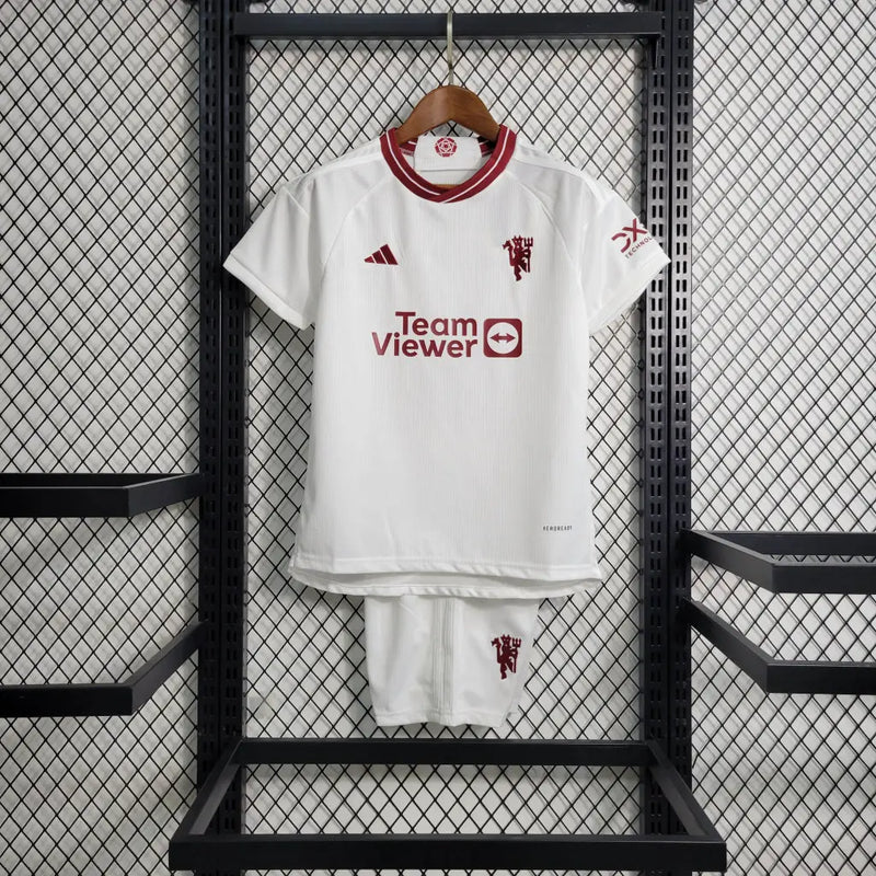 KIT Infantil Manchester United 2023/24 Terceiro